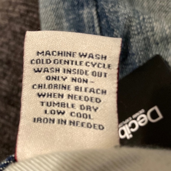 Decibel men’s distressed denim shorts sz: waist 36 - Picture 6 of 8